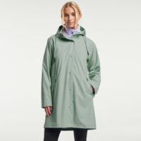 TENSON Regenjas Apelviken PU Coat Slate grey