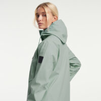 TENSON Regenjas Dames Apelviken PU Coat Slate grey