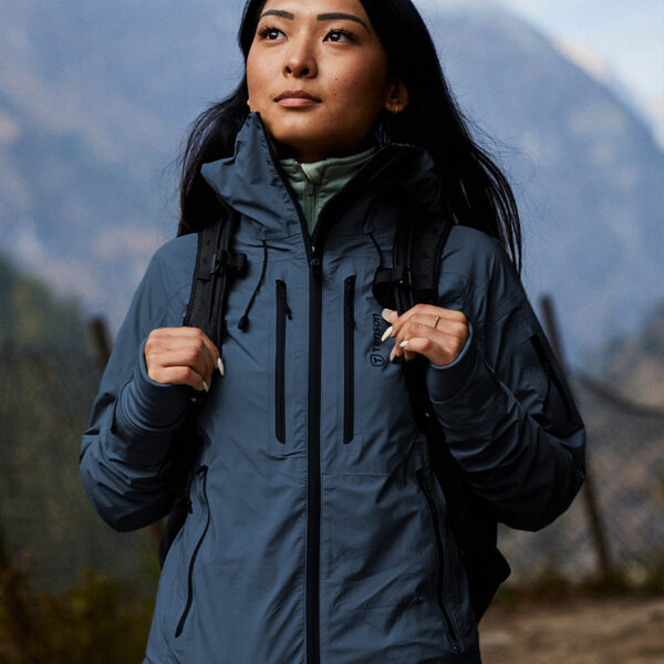 TENSON Regenjas Dames TXlite Skagway Jacket Midnight Navy