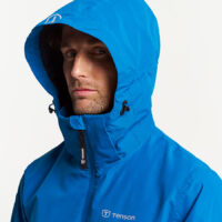 TENSON Regenjas Heren Winga Rain Jacket Blue Sapphire
