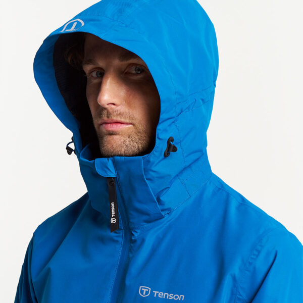 TENSON Regenjas Heren Winga Rain Jacket Blue Sapphire