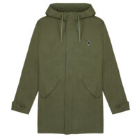 Faguo Gresigne Raincoat Co Syn Woven Khaki