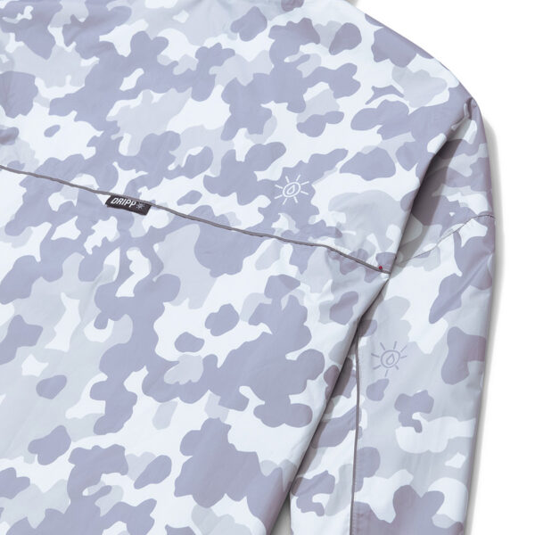 DRIPP Rainwear Regenponcho Unisex Camo Grey