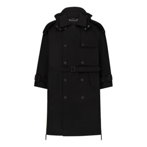 MAIUM Regenjas Unisex Trench Black