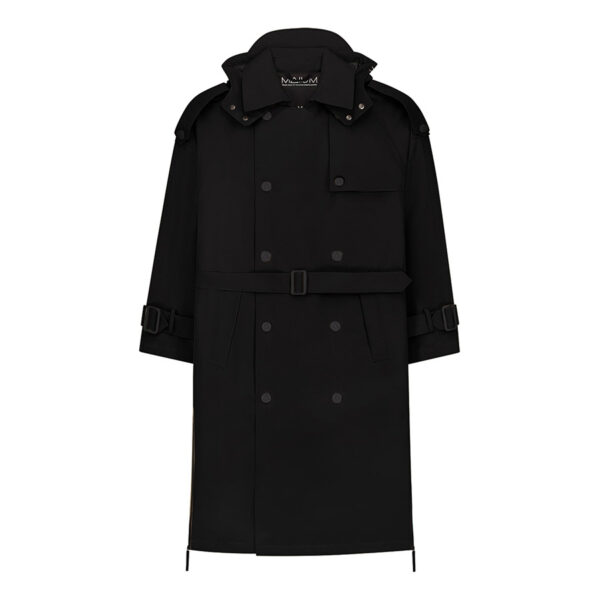 MAIUM Regenjas Unisex Trench Black