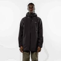 Elliker Ayre Long 3L Waterproof Shell Jacket Black Long