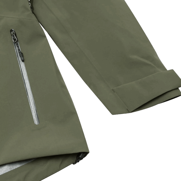 Elliker Ayre 3L Waterproof Shell Jacket Khaki