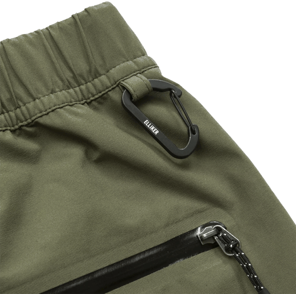Elliker Bordley Waterproof Shell Trousers Khaki