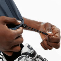 Elliker Bordley Waterproof Shell Trousers Navy