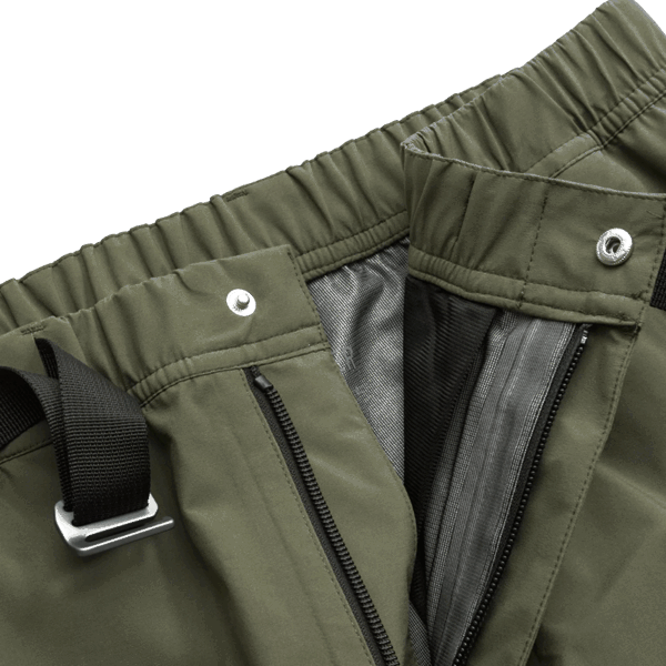Elliker Bordley Waterproof Shell Trousers Khaki