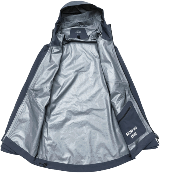 Elliker Ayre 3L Waterproof Shell Jacket Navy