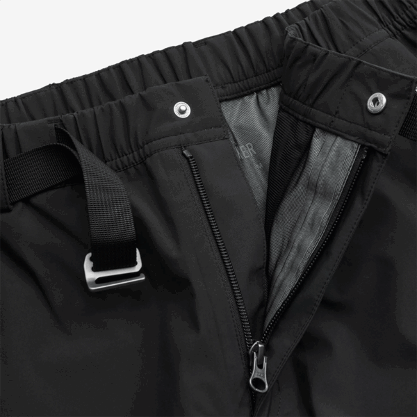 Elliker Bordley Waterproof Shell Trousers Black