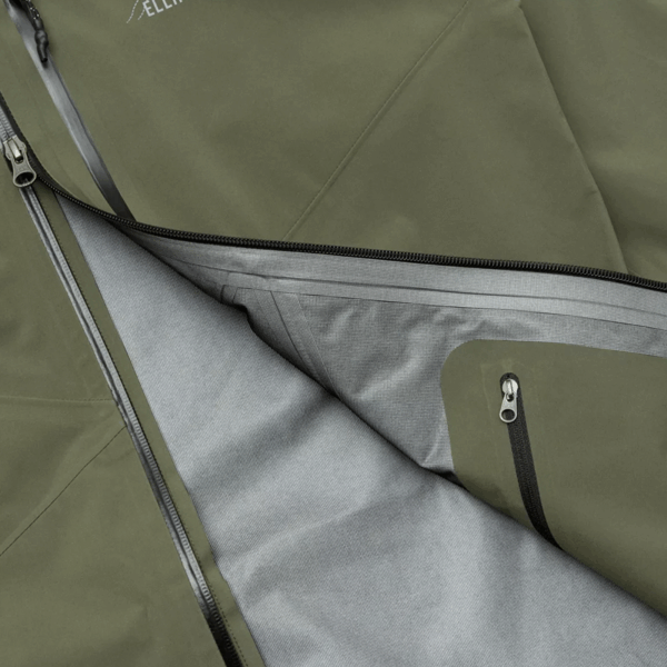 Elliker Ayre 3L Waterproof Shell Jacket Khaki