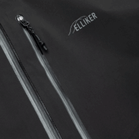 Elliker Ayre Long 3L Waterproof Shell Jacket Black Long