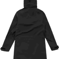 Elliker Ayre Long 3L Waterproof Shell Jacket Black Long