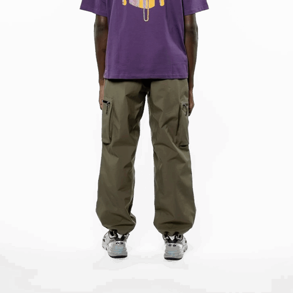 Elliker Bordley Waterproof Shell Trousers Khaki