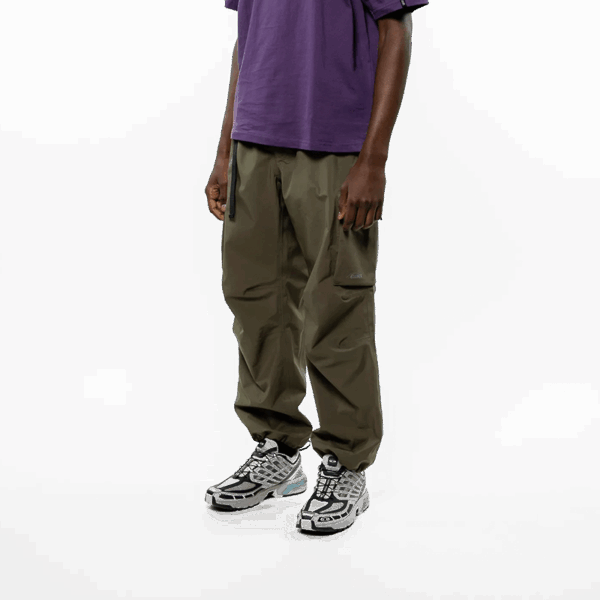 Elliker Bordley Waterproof Shell Trousers Khaki