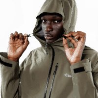 Elliker Ayre 3L Waterproof Shell Jacket Khaki