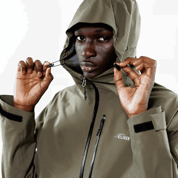 Elliker Ayre 3L Waterproof Shell Jacket Khaki