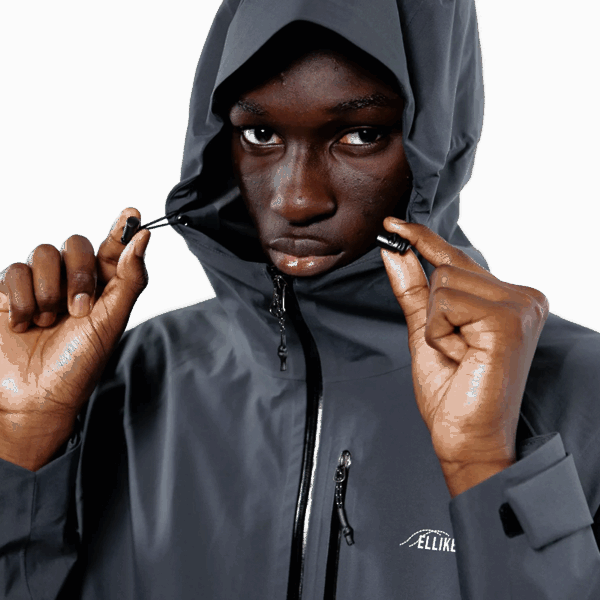 Elliker Ayre 3L Waterproof Shell Jacket Navy