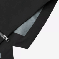 Elliker Ayre Long 3L Waterproof Shell Jacket Black Long