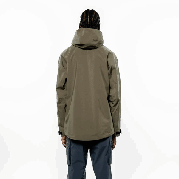 Elliker Ayre 3L Waterproof Shell Jacket Khaki