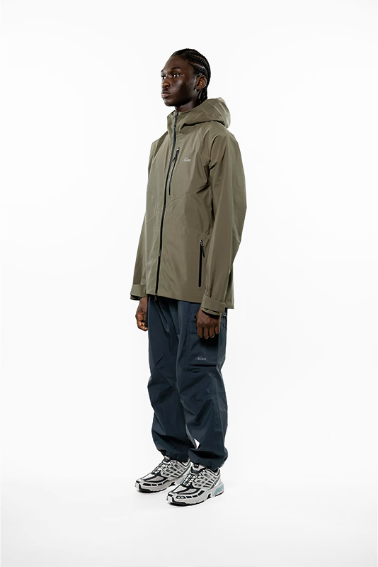 Elliker Ayre 3L Waterproof Shell Jacket Khaki