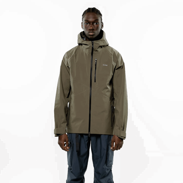 Elliker Ayre 3L Waterproof Shell Jacket Khaki